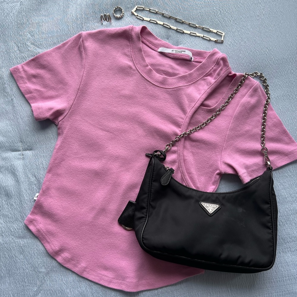 Y2K Pink Crop Top